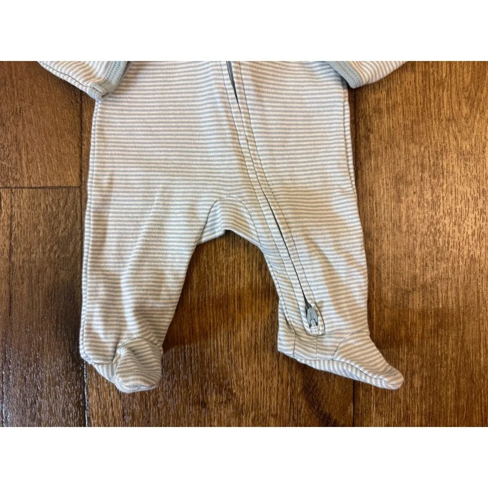 Carters Preemie Baby Boy Sleeper Zipper Outfit Romper Pajamas‎ Clothes Striped